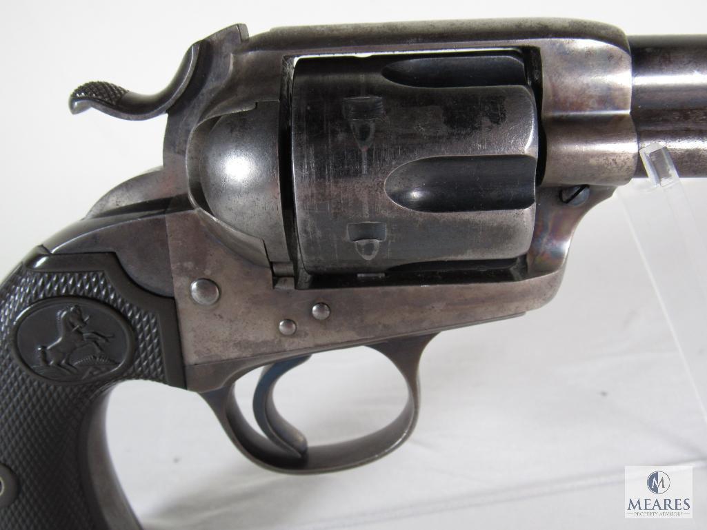 1902 Colt Bisley Model .38 WCF Revolver with Colt Archive Letter