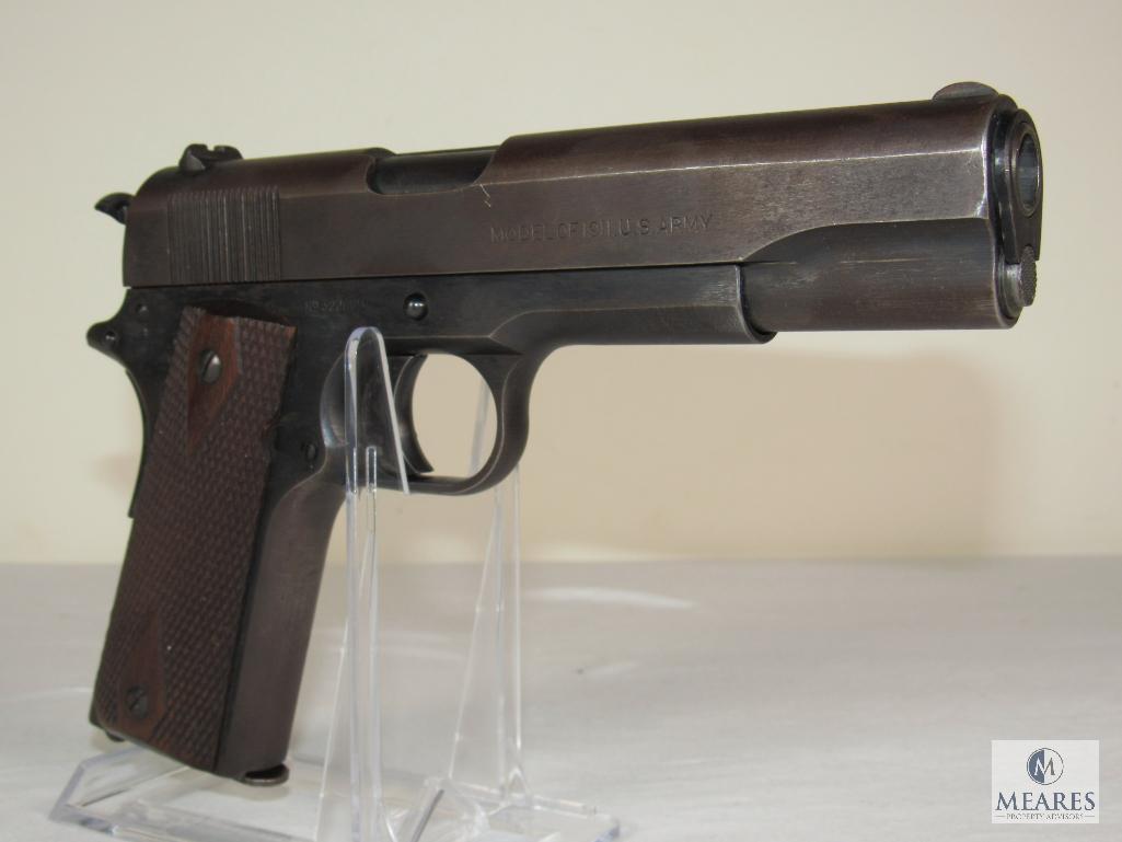 1918 Colt 1911 US Army "Black Army" .45 Semi-Auto Pistol with Colt Archive Letter