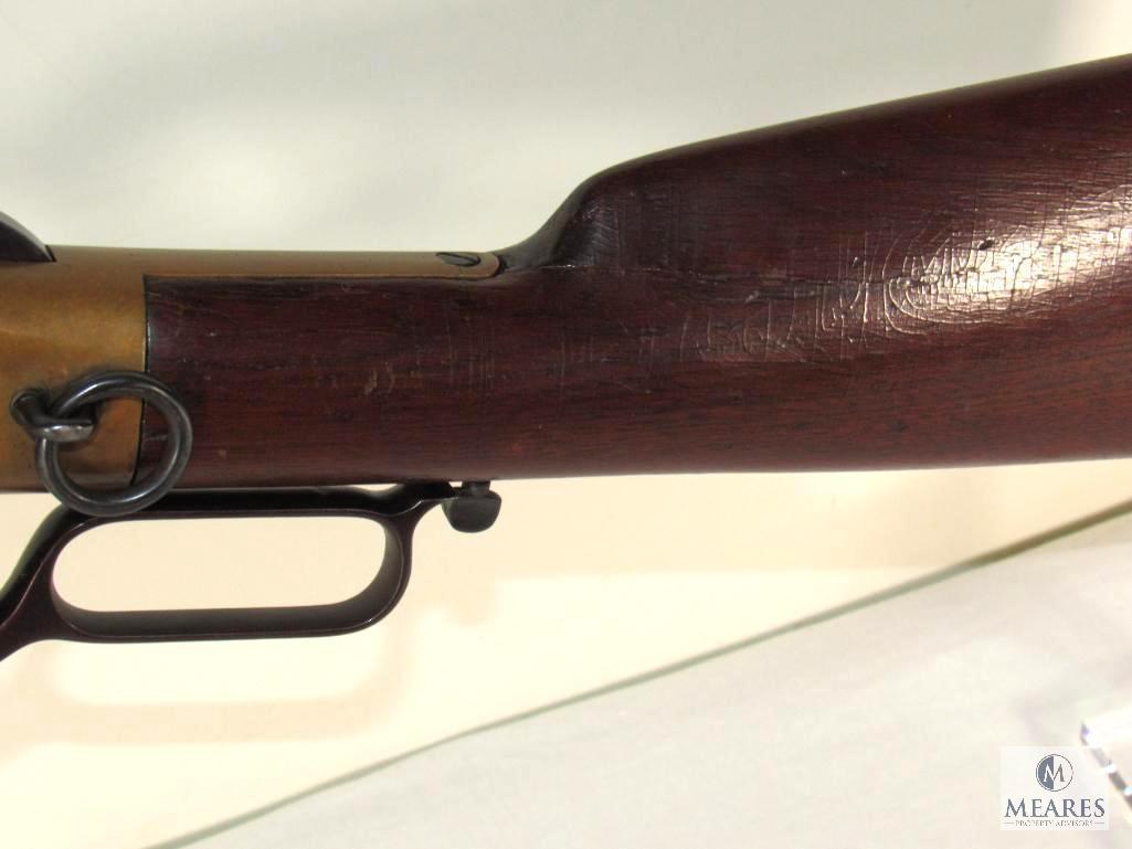 Early 1800's Winchester 1866 "Yellow Boy" .44-40 Brass Lever Action Saddle Ring Carbine Rifle