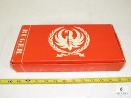 Vintage Ruger Red Single Six Box