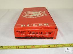 Vintage Ruger Red Single Six Box