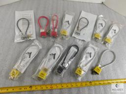 Lot of Approximately 12 Gun Cable Locks