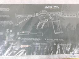 New Cerus Gear AR-15 Rifle Schematic 12" x 36" Olive Drab Gun Mat