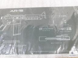 New Cerus Gear AR-15 Rifle Schematic 12" x 36" Olive Drab Gun Mat