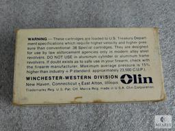 33 Rounds Vintage Winchester 38 Special ammo 110 Grain Hollow Point