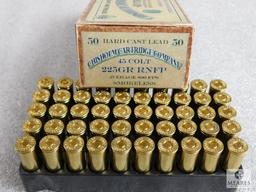 Chisholm Collector Box 45 Colt Ammo 50 Rounds 225 Grain