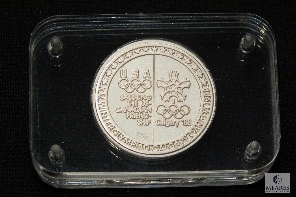 1988 US Olympic Team 5-coin commemorative set - DEAK International