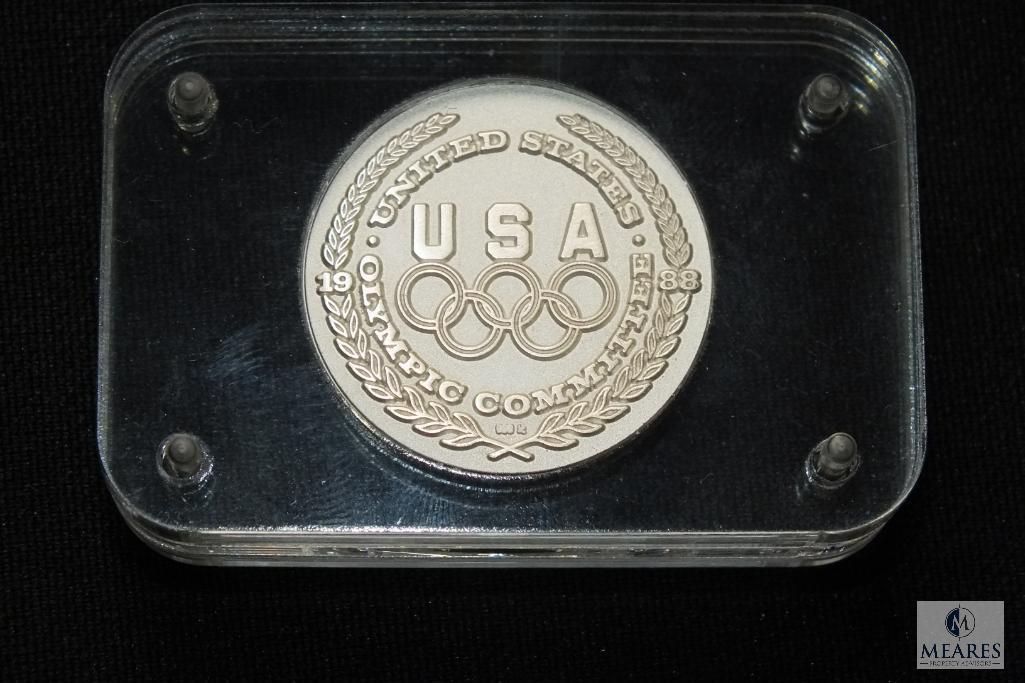 1988 US Olympic Team 5-coin commemorative set - DEAK International