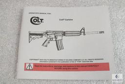 77 page Colt AR15 owners manual