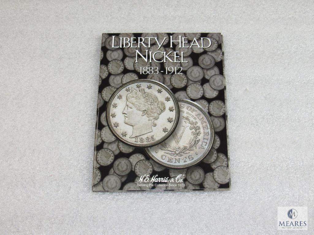 Incomplete Liberty Head V Nickel Book - 1883-1912