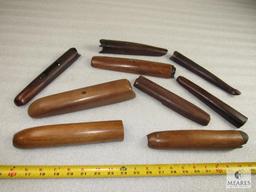 Lot of 9 assorted Wood Foregrips for Shotgun Rifles Single Shot and more