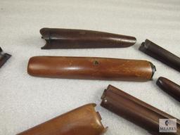 Lot of 9 assorted Wood Foregrips for Shotgun Rifles Single Shot and more