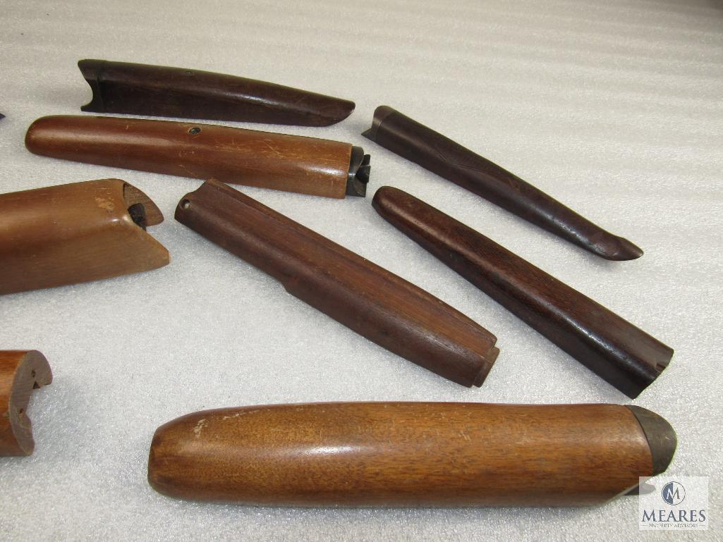 Lot of 9 assorted Wood Foregrips for Shotgun Rifles Single Shot and more