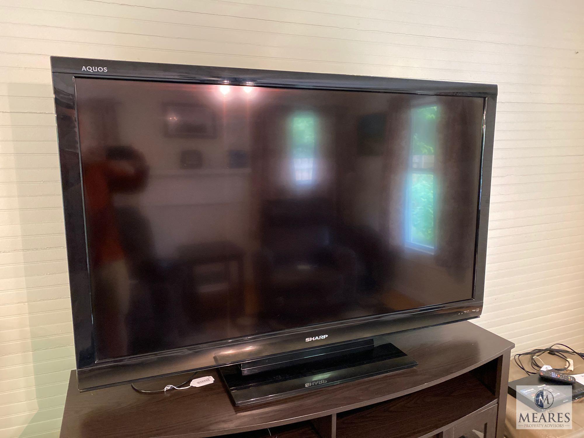 Sharp Aquos Liquid Crystal Television with remote