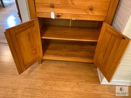 Wooden Cabinet Purchased from Amish Furniture Store