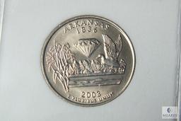 2003-D Washington Statehood Quarter - Arkansas