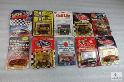 Lot of 8 Diecast Collector Nascar Cars Racing Champions Dale Earnhardt, Terry Labonte, and more