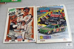 Large Lot of Nascar Racing Programs & Magazines