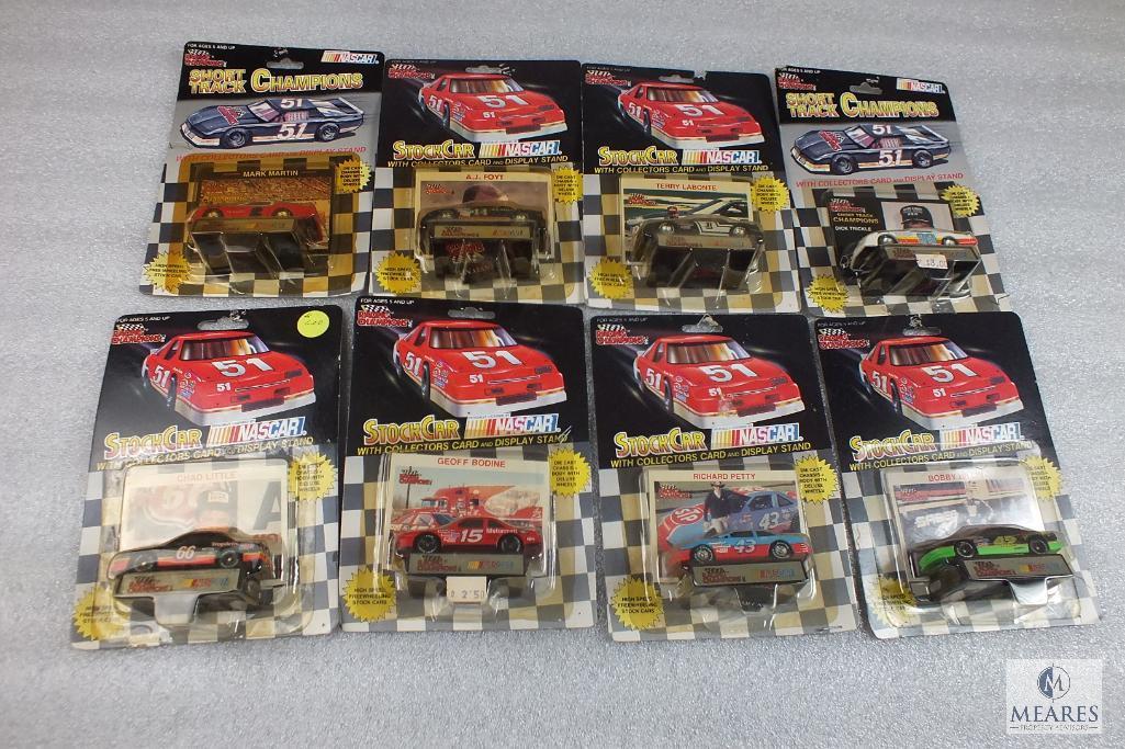 Lot of 8 Diecast Collector Nascar Cars Racing Champions Richard Petty, Dick Trickle, and more