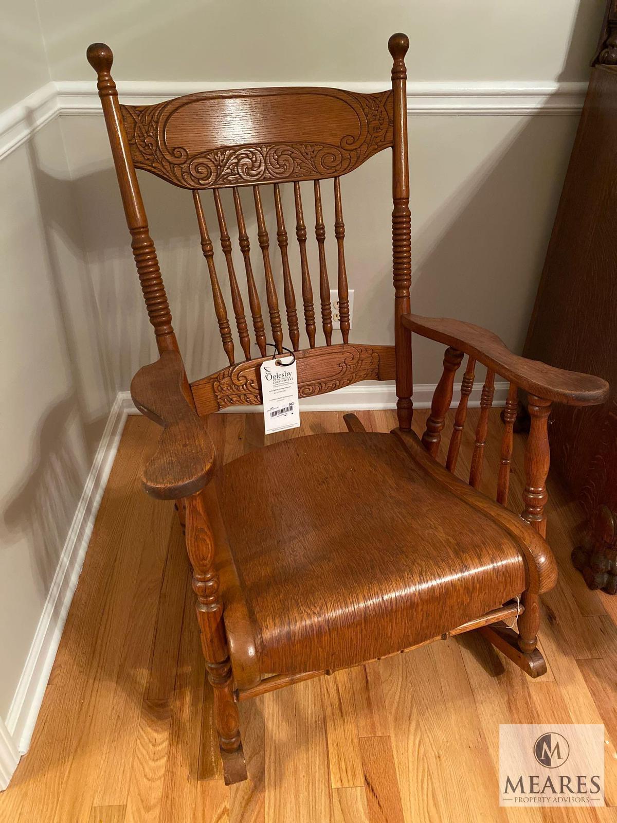 Bent Oak Rocker