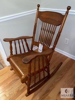 Bent Oak Rocker