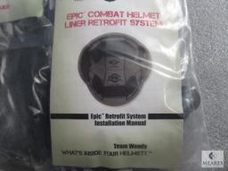 New Epic Large / XL Combat Helmet Liner & Chinstrap Set