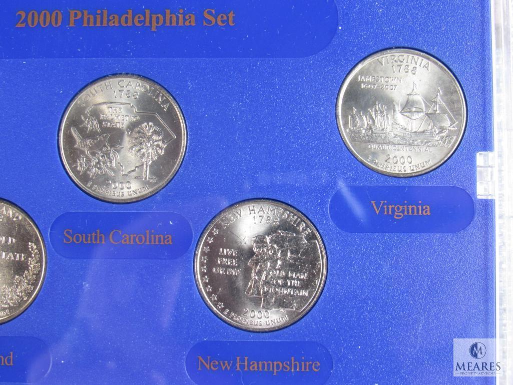 2000 Denver Mint Edition and 2000 Philadelphia Mint Edition Quarters