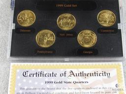 1999 Gold Edition State Quarters Collection