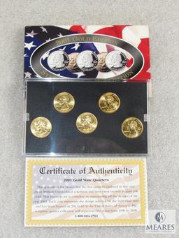 2001 Gold Edition State Quarter Collection