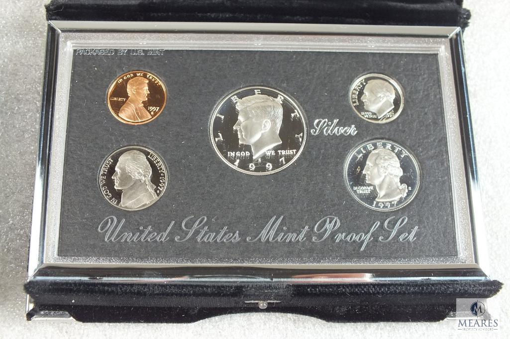 1997 United States Mint Premier Silver Proof Set