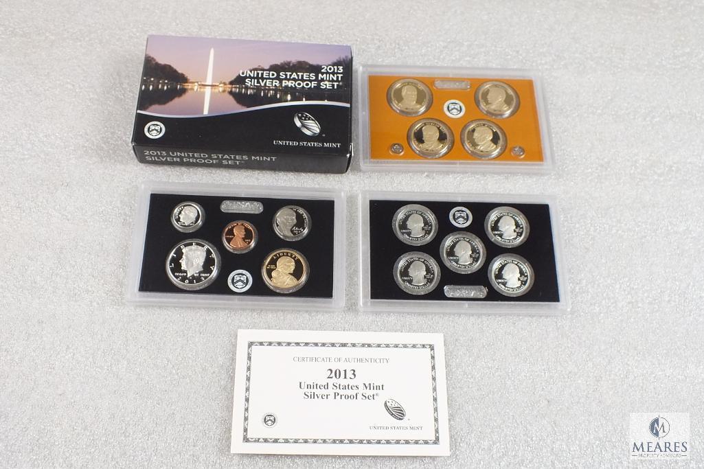 2013 United States Mint Silver Proof Set