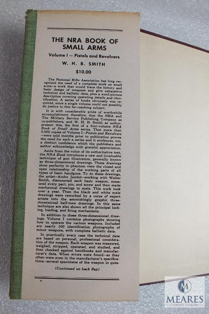 NRA Book of Small Arms volume I. Pistols and Revolvers by WHB Smith hardback book