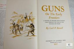 Guns on the Early Frontiers by Carl Russell hardback book.