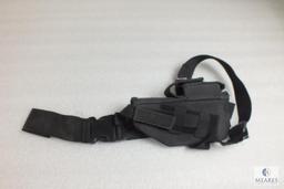 Tactical leg holster fits Glock 17,19,22 and similar autos