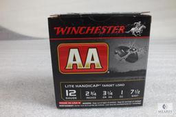 20 Winchester AA 12 Gauge Shotgun Shells 7-1/2 Shot 1 oz 2-3/4" Target Load