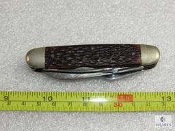 Vintage Imperial Prov. RI USA 1960's Boy Scout Camp Knife 5 blade Multi-Tool