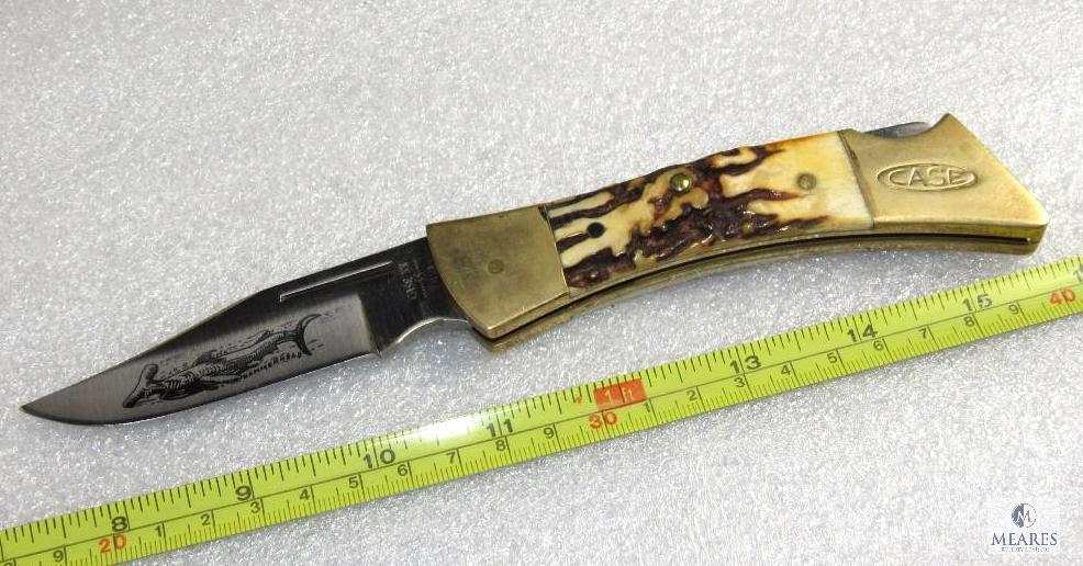 1981 Case Hammerhead 5159 LSSP Stainless Blade Bone Handle