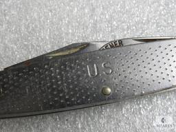 Vintage Camillus 1977 US Military Multi-Function Camp Knife