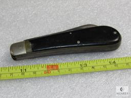 Vintage KA-BAR "Loom Fixer" 2 Blade Folder Knife