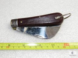 Vintage M Klein & Sons Chicago USA Hawkbill Knife