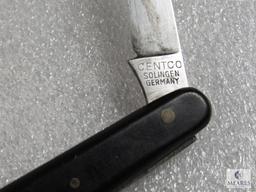 Vintage Centco Solingen Germany Single Blade Folder Knife