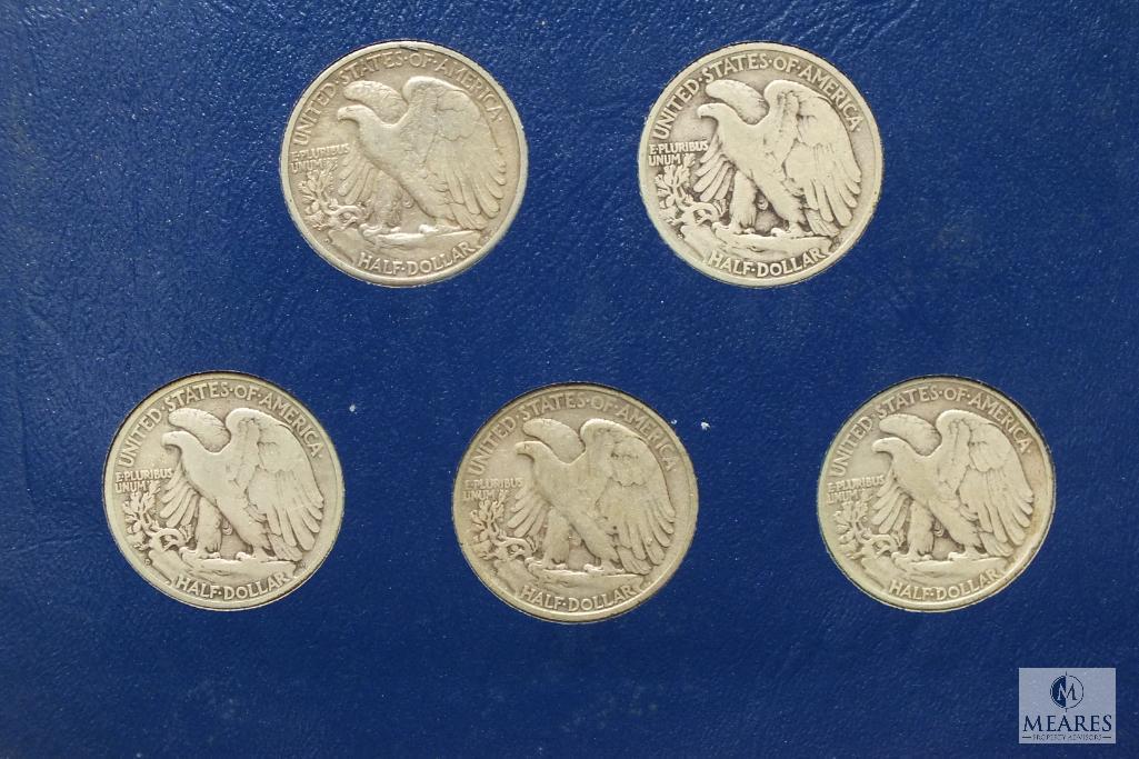 Complete Walking Liberty Half Dollar Book - 1941-1944