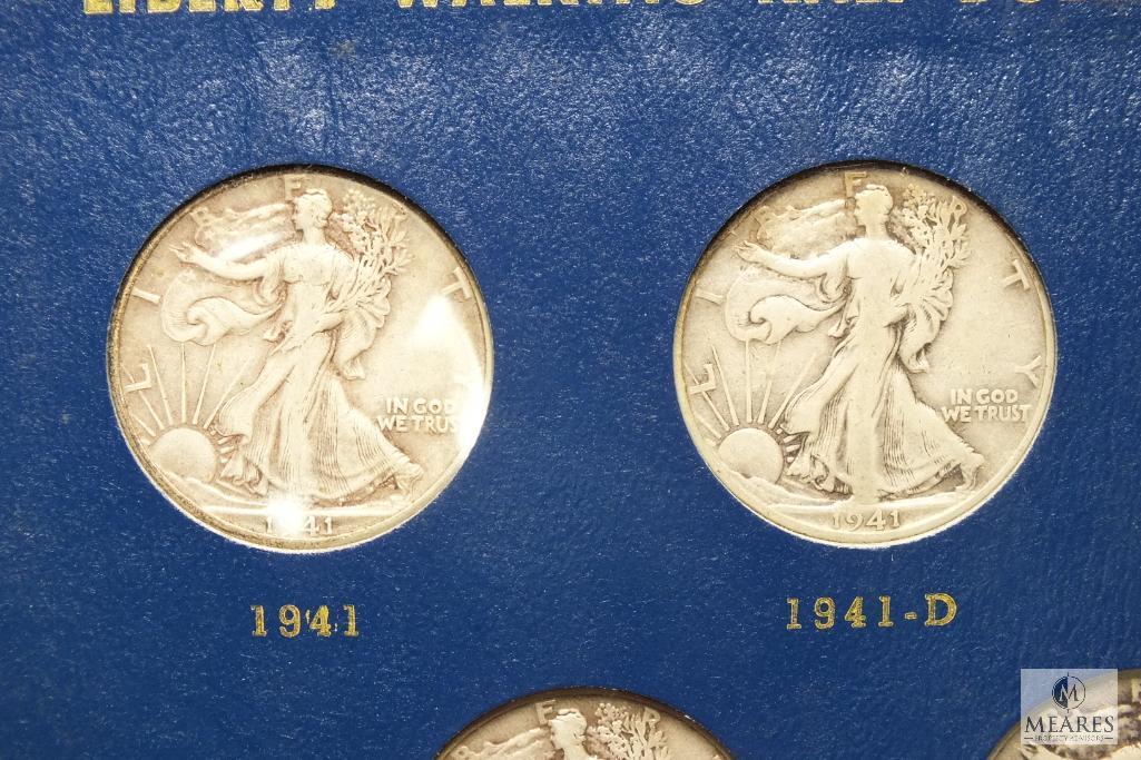 Complete Walking Liberty Half Dollar Book - 1941-1944