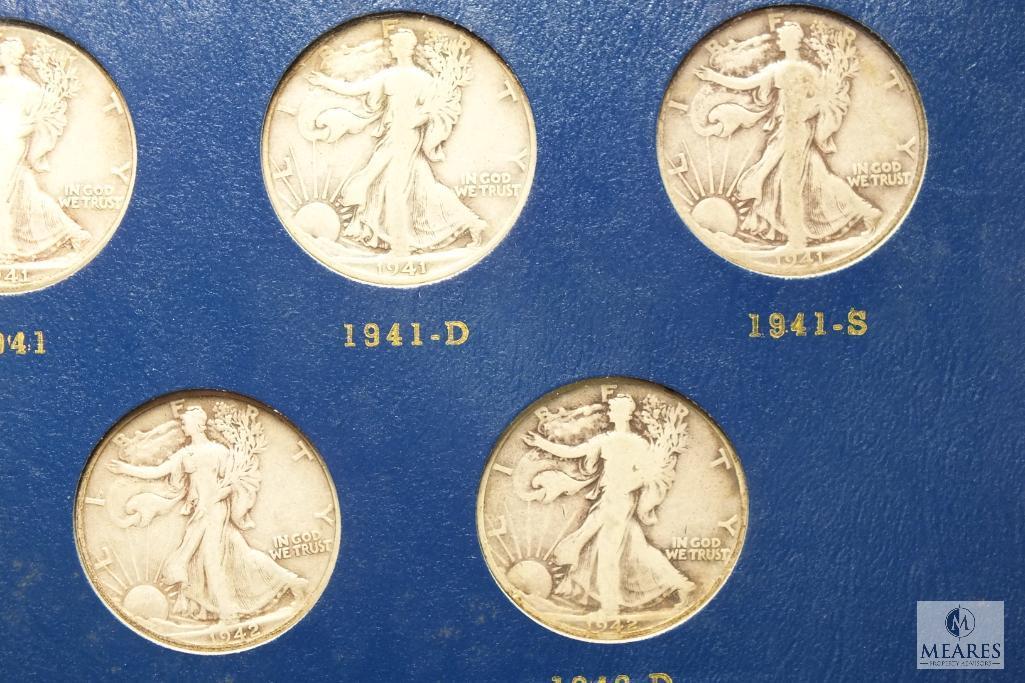 Complete Walking Liberty Half Dollar Book - 1941-1944