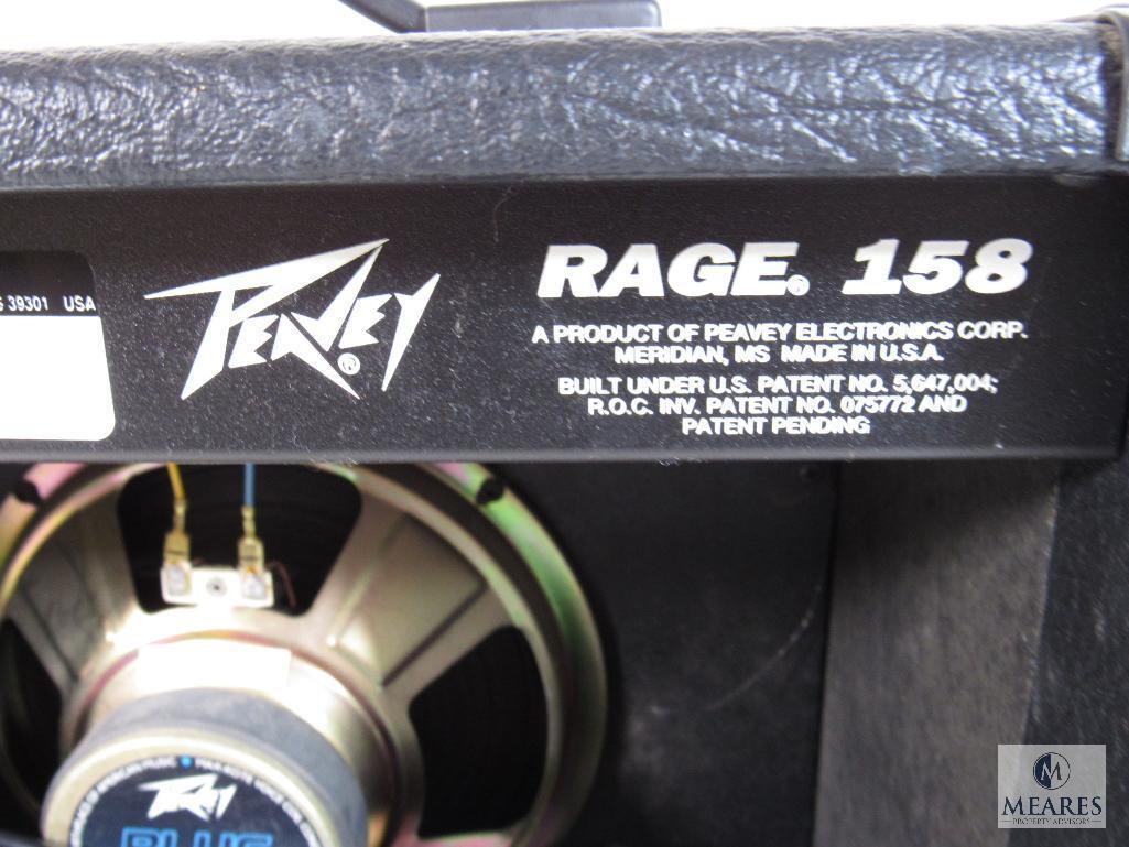 Peavey Rage 158 Electric Guitar Amplifier 15 Watt 120 Volt with Manual