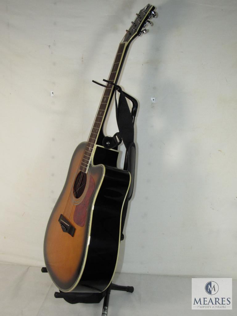 Randy Jackson Diamond Edition Acoustic Electric Guitar with Carrying Case