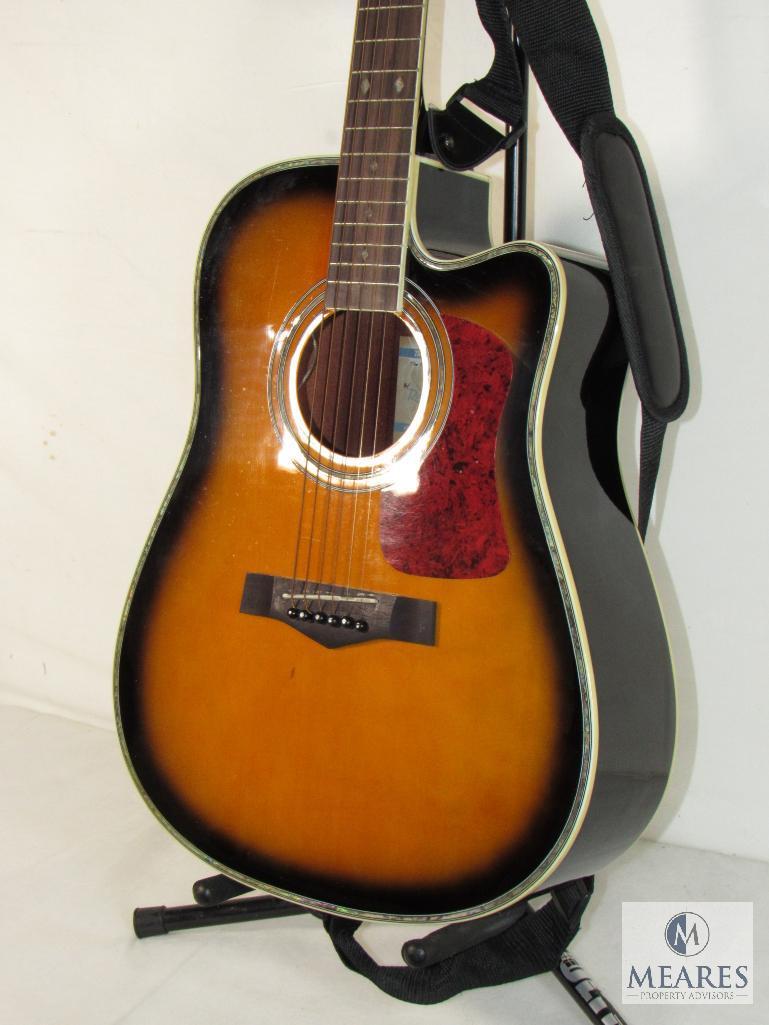 Randy Jackson Diamond Edition Acoustic Electric Guitar with Carrying Case