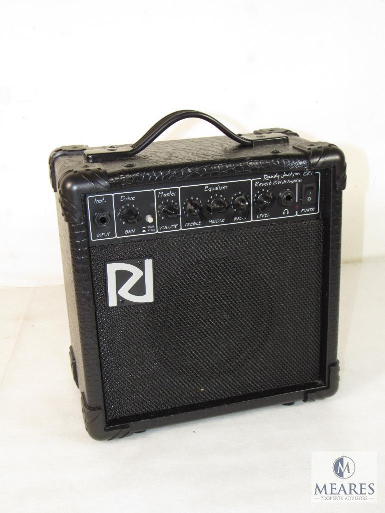 Randy Jackson Guitar Amplifier #15RJ 120 Volt 15 Watt Mfg Date 10 of 2012