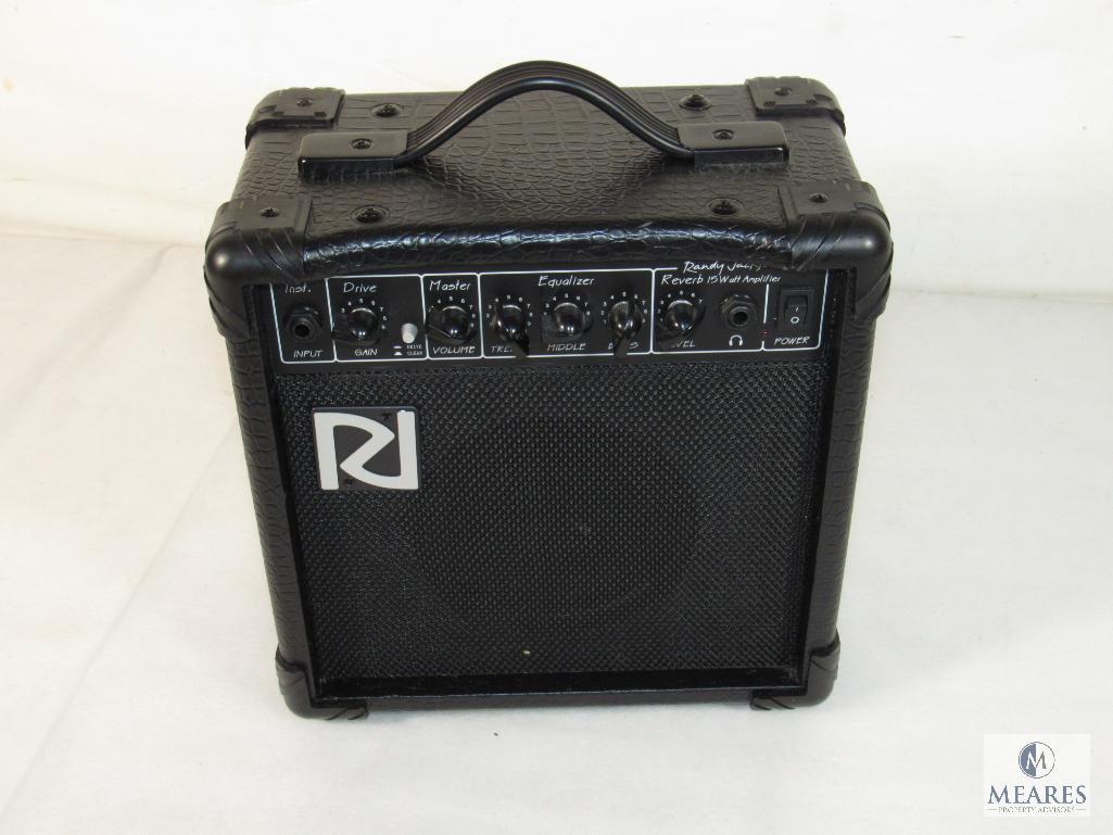 Randy Jackson Guitar Amplifier #15RJ 120 Volt 15 Watt Mfg Date 10 of 2012