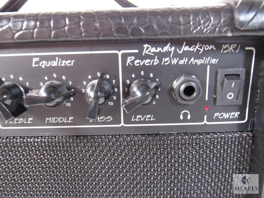 Randy Jackson Guitar Amplifier #15RJ 120 Volt 15 Watt Mfg Date 10 of 2012